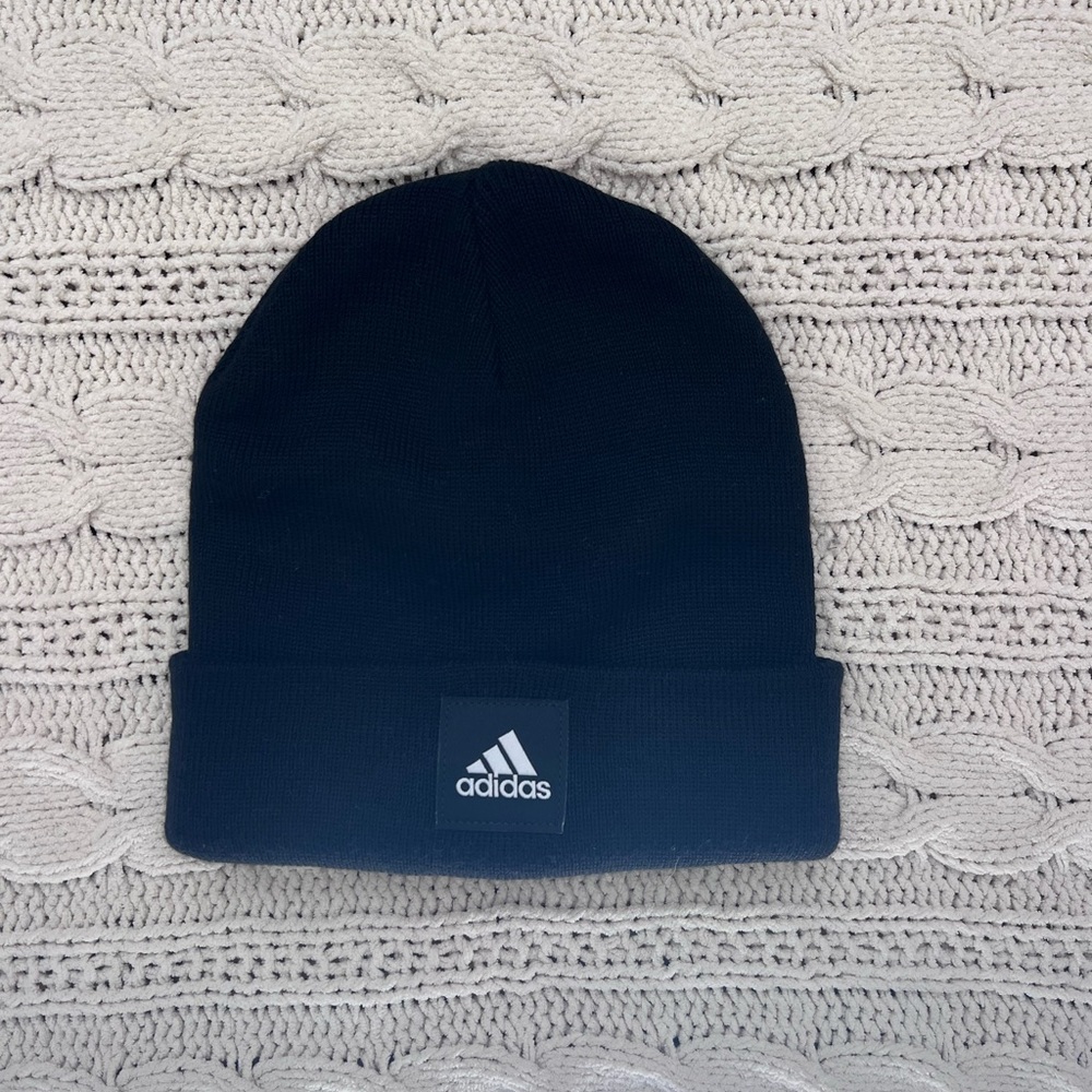 Adidas Classic Black Knit Beanie